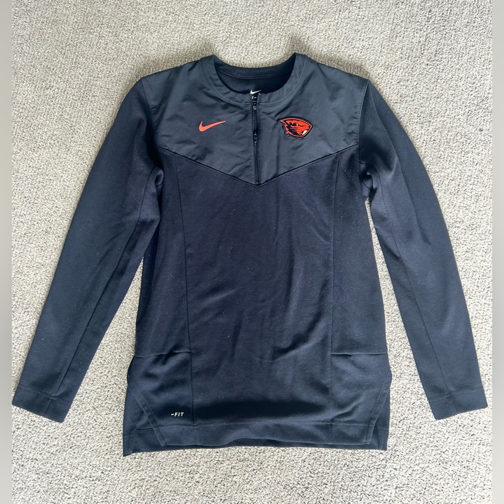 Nike Dri-Fit Oregon State Beavers Quarter Zip Jacket